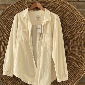 American Eagle corduroy long sleeve button up.